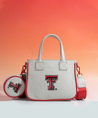 Texas Tech University Red Raiders Crossbody Tote Bag