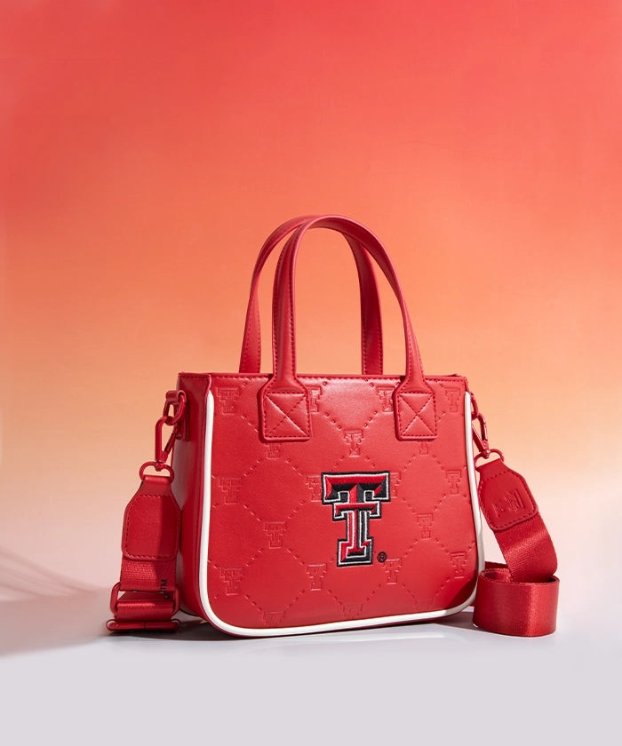 Texas Tech University Red Raiders Crossbody Tote Bag