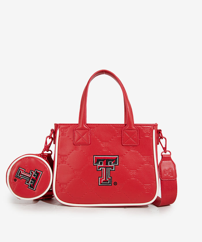 Texas Tech University Red Raiders Crossbody Tote Bag