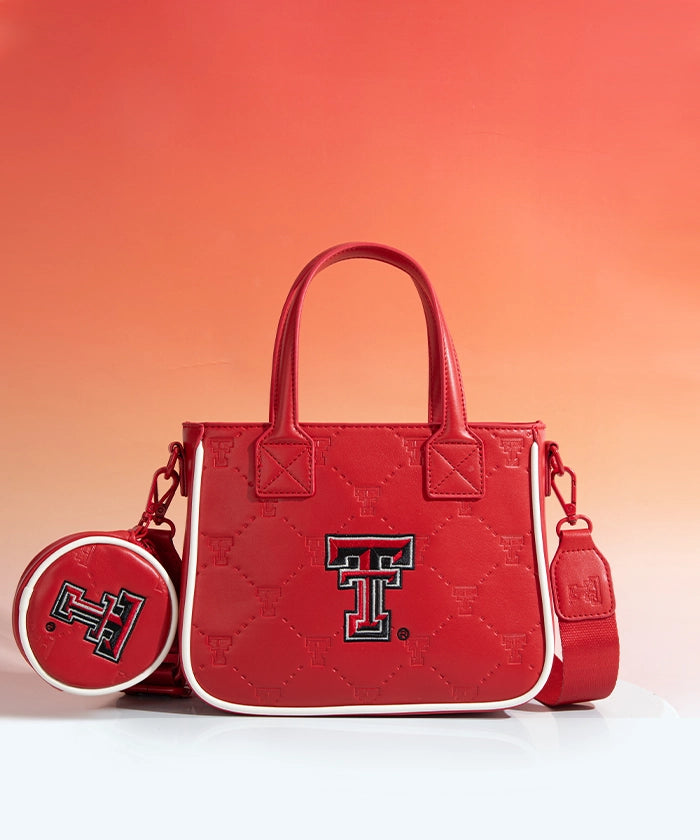 Texas Tech University Red Raiders Crossbody Tote Bag