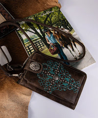Montana West Western Phone Purse Crossbody Bag