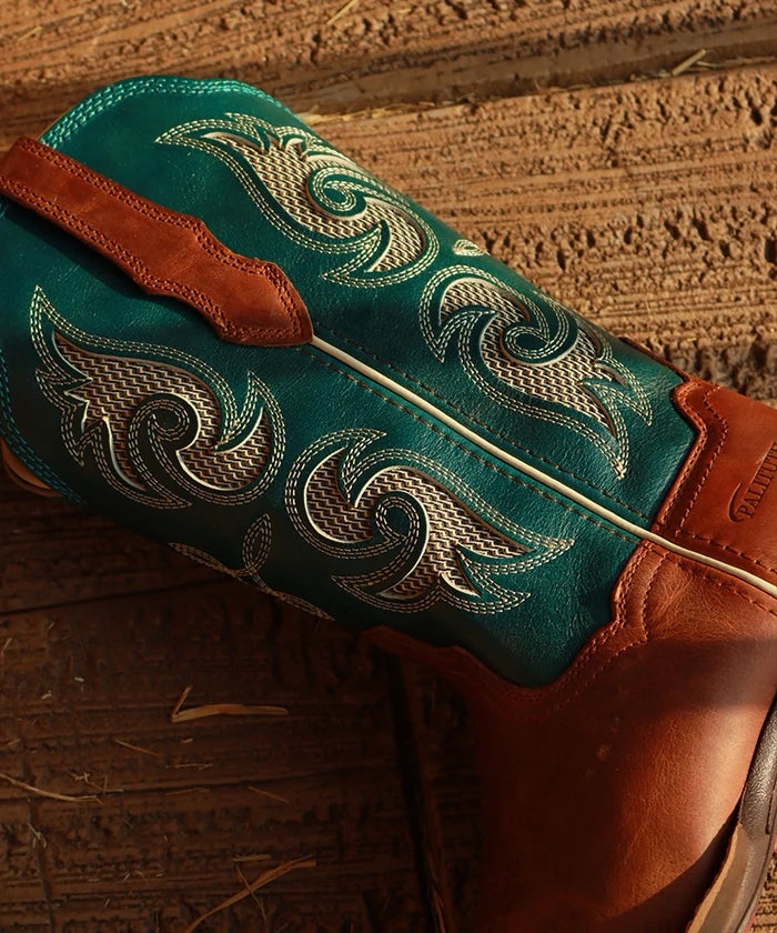 Women's Embroidered Evergreen Cowgirl Boots