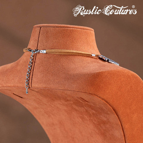 Rustic Couture's® Western Thunderbird Necklace