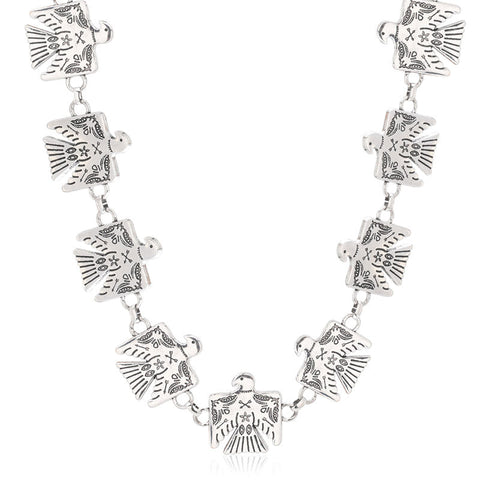 Rustic Couture's® Western Thunderbird Necklace