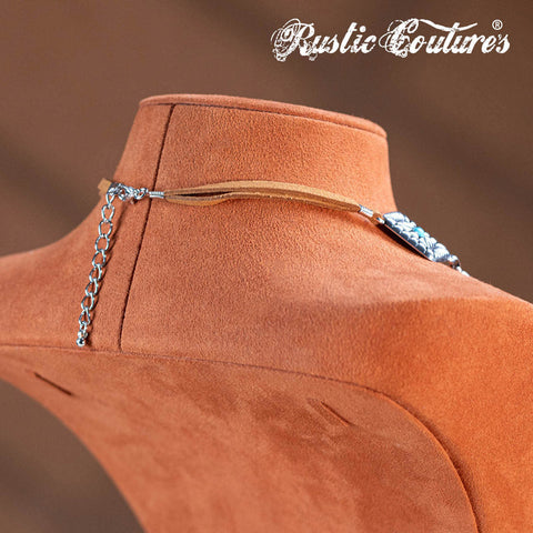 Rustic Couture's® Western Geometry Pendant Necklace