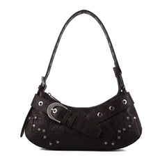 Rock & Republic Rhinestone Buckle Shoulder Bag