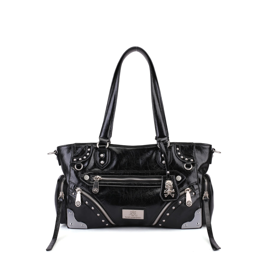 Rock & Republic Studded Zip Pocket Tote Bag