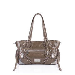Rock & Republic Studded Zip Pocket Tote Bag