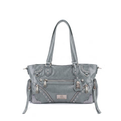 Rock & Republic Studded Zip Pocket Tote Bag