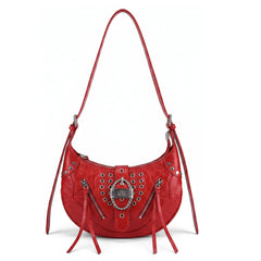 Rock & Republic Metallic Grommet Shoulder Bag