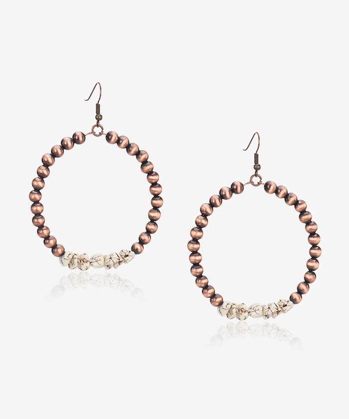 Rustic_Couture_s_Nature_Stone_Beaded_Hoop_Earrings_White