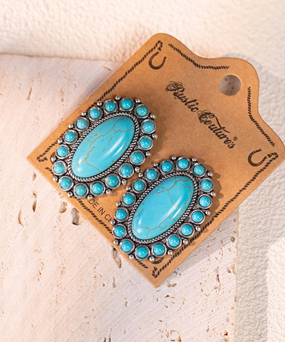 Rustic_Couture's_Turquoise_Oval_Earrings_Turquoise