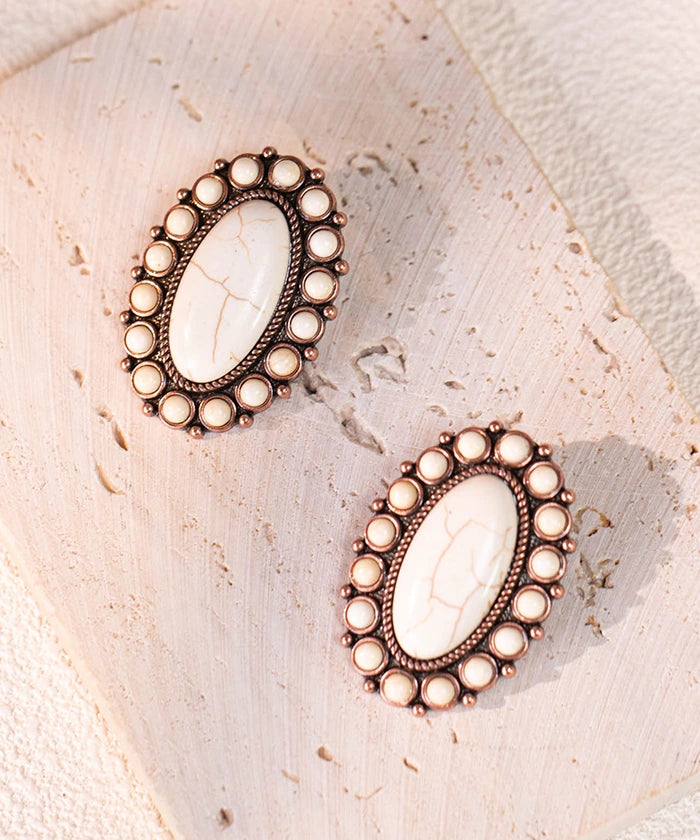 Rustic_Couture's_Turquoise_Oval_Earrings_White