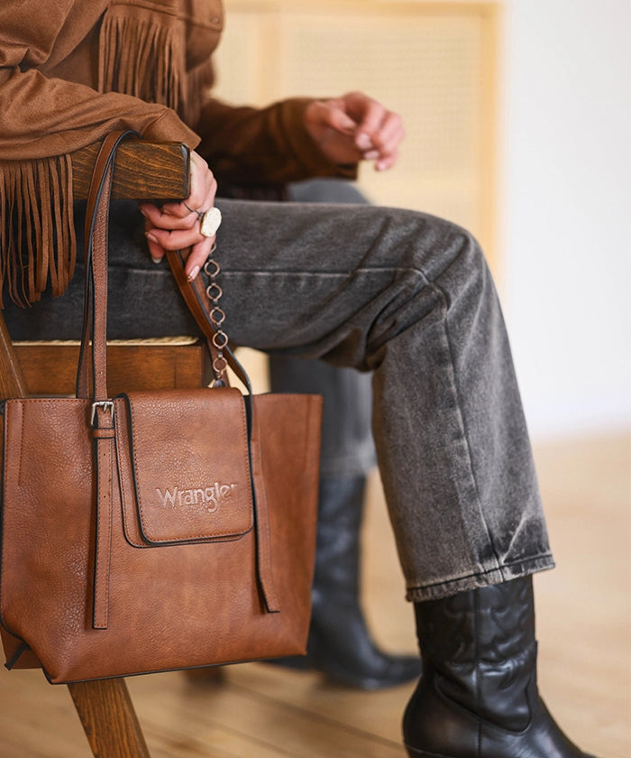 Wrangler Flap Shoulder Bag Set