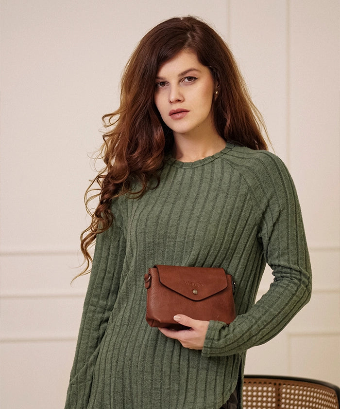 Wrangler Flap Shoulder Bag Set