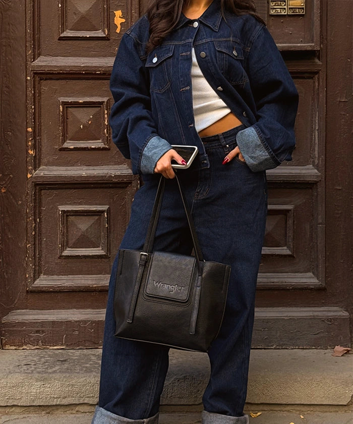 Wrangler Flap Shoulder Bag Set