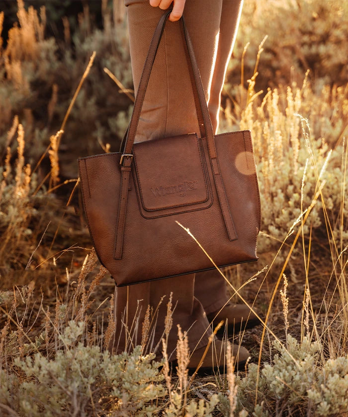 Wrangler Flap Shoulder Bag Set-Country Glam Outfits
