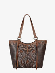 (Sale) Montana West Cut-Out Boot Scroll Concealed Carry Tote - Montana West World