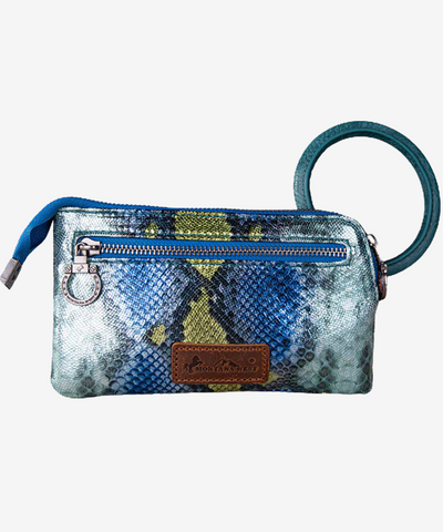 Montana West Snake-Skin Wristlet - Montana West World