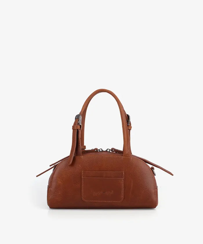 Trinity Ranch Tooled Leather Dome Handbag
