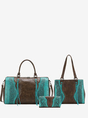 Trinity Ranch Floral Tooled Leather Tassel Concealed Carry Collection - Montana West World