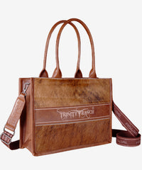 Trinity Ranch Hair-On Cowhide Tote Bag - Montana West World