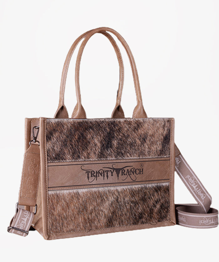 Trinity Ranch Hair-On Cowhide Tote Bag - Montana West World