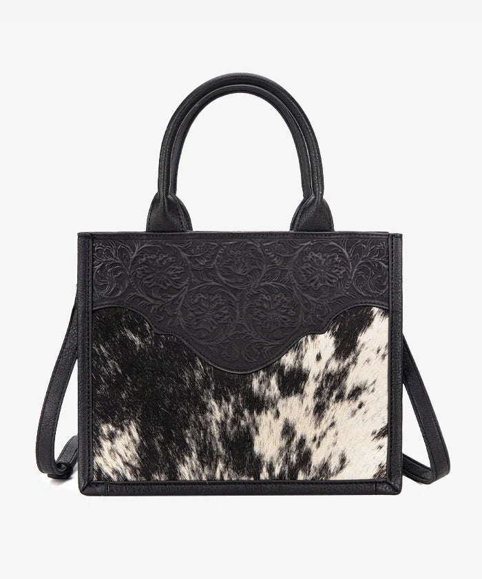 Trinity Ranch Embossed Floral Concealed Carry Tote - Montana West World