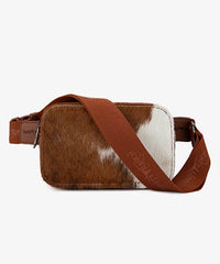 Trinity Ranch Hair-On Cowhide Fanny Pack - Montana West World