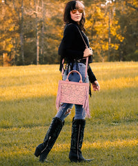 Trinity Ranch Hand Coloring Conceled Carry Crossbody Purse
