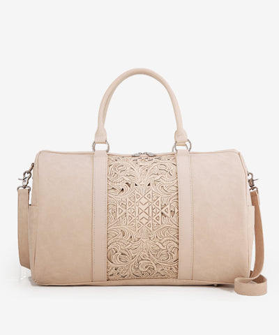 Trinity Ranch Tooled Weekender Bag