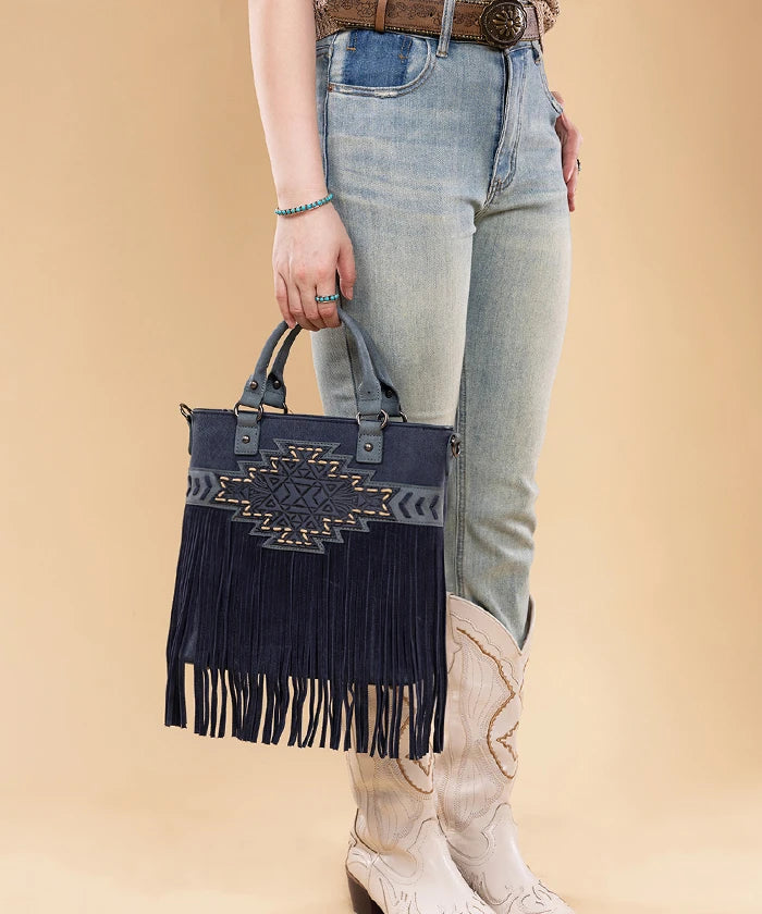 Trinity Ranch Tooled Fringe Concealed Carry Totein NY