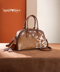 Trinity Ranch Hair-on Cowhide Crossbody Purse and Wallet Collection