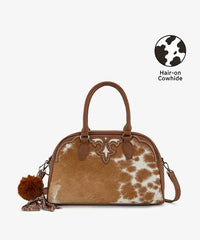Trinity Ranch Hair-on Cowhide Crossbody Purse and Wallet Collection