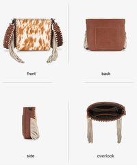 Trinity Ranch Western Fringe Crossbody Bag