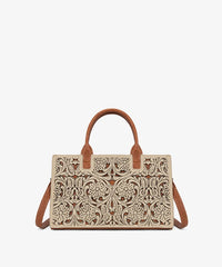 Trinity Ranch Floral Tooled Tote Bag