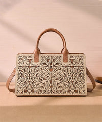 Trinity Ranch Floral Tooled Tote Bag