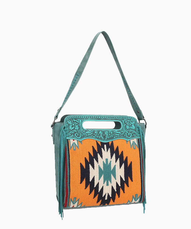 Stylish Western Hobo Bags Fringe Cowhide Tooled Designs Montana West Montana West World
