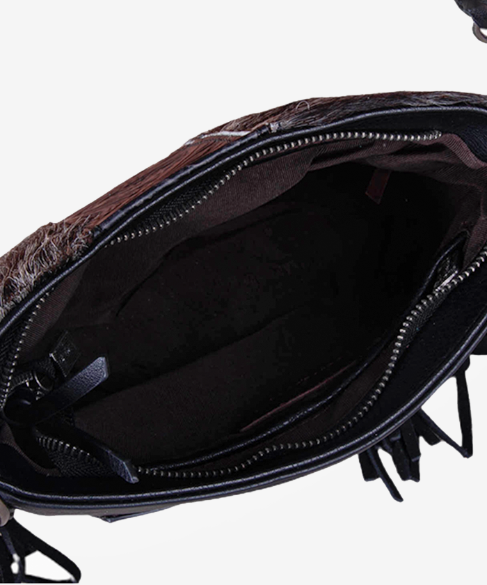 Trinity Ranch Hair-On Cowhide Fringe Concealed Carry Crossbody Bag Trinity Ranch Hair-On Cowhide Fringe Concealed Carry Crossbody Bag