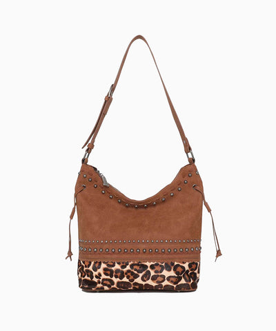 Trinity Ranch Hair-On Cowhide Concealed Carry Hobo - Montana West World