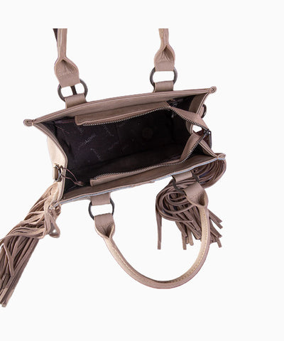 Trinity Ranch Hair On Cowhide Concealed Carry Tote/Crossbody - Montana West World