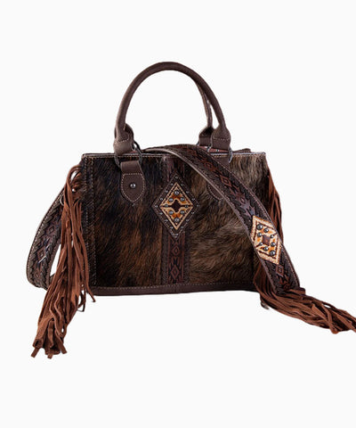 Trinity Ranch Hair On Cowhide Concealed Carry Tote/Crossbody - Montana West World