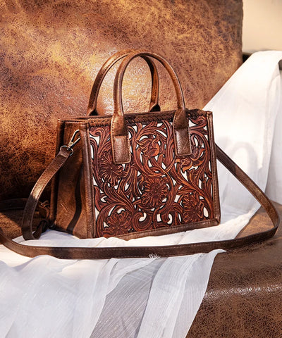 Trinity_Ranch_Tooled_Tote_Carry_Bag_Coffee