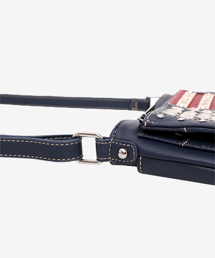 Montana West American Pride Organizer Crossbody Bag