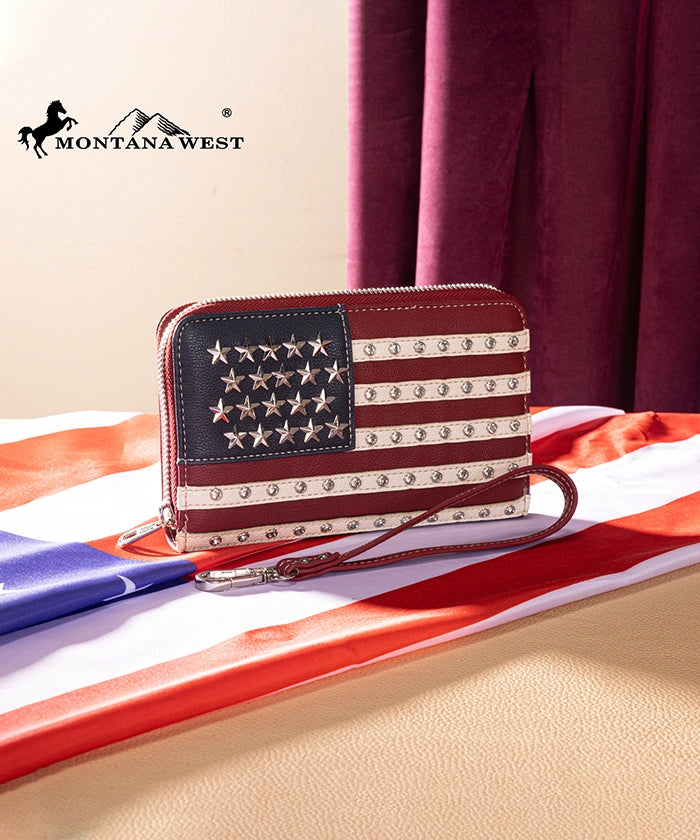 Montana West American Pride Patriotic Wallet