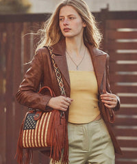 Montana West Liberty Doctor 3-Way Bag – Limited Edition Patriotic Fringe Handbag