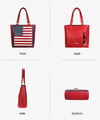 Montana West American Flag Concealed Carry Tote Bag