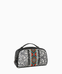 Montana West Vintage Floral Embroidered Aztec Travel Pouch - Montana West World