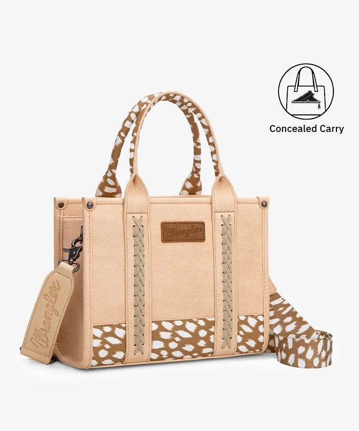 Wrangler Polka Dot Concealed Carry Tote Purse