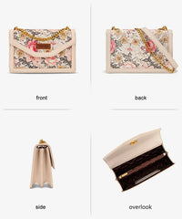 Wrangler Floral Print Chain Crossbody Bag